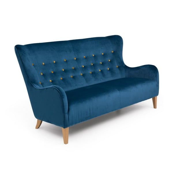 Mėlyna sofa "Max Winzer Medina", 190 cm
