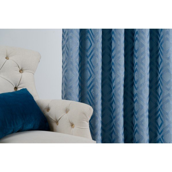Užuolaida mėlynos spalvos 140x245 cm Giuseppe – Mendola Fabrics-image-3