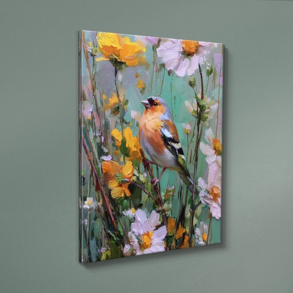 Spausdintas paveikslas su rėmeliu 60x80 cm Fringilla – Styler-image-4