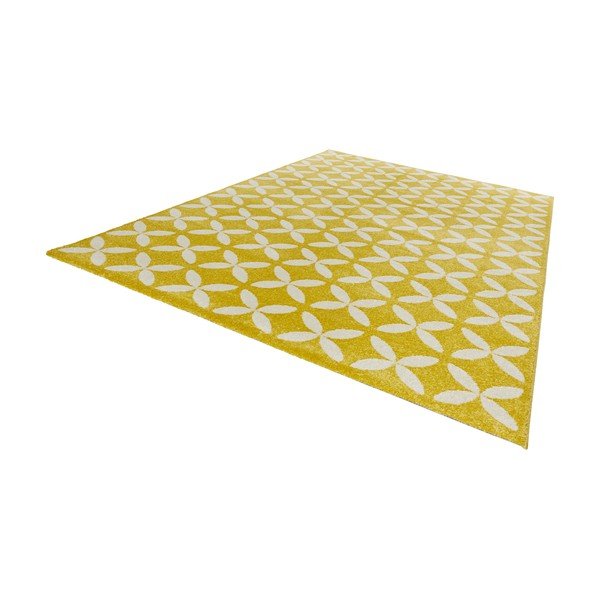 Geltonas kilimas Mint Rugs Tiffany, 290 x 200 cm-image-1