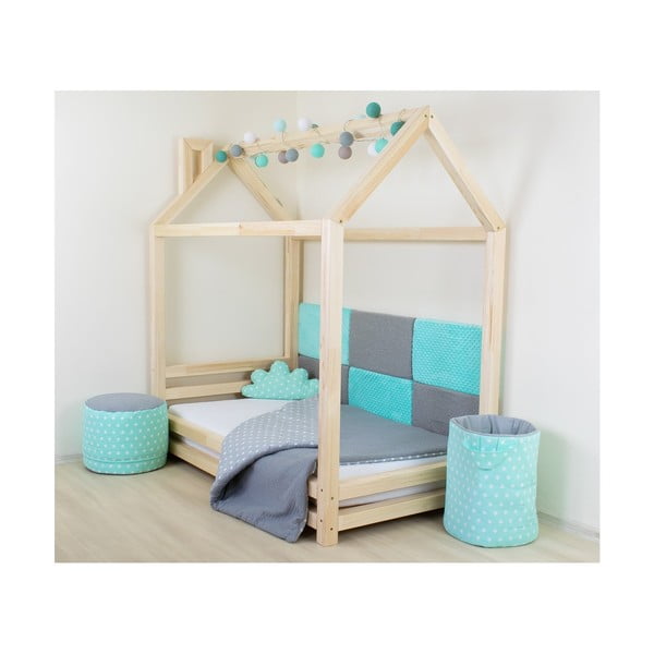 Vaikiška lova iš lakuotos eglės medienos "Benlemi Happy", 120 x 200 cm-image-4