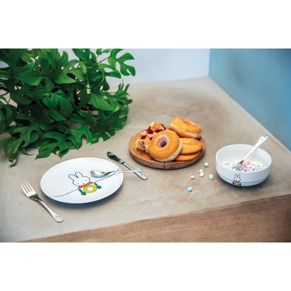 Porceliano vaikiški valgomojo rinkiniai 6 vnt. Miffy – Zilverstad-image-1