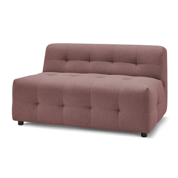 Tamsiai rožinės spalvos sofos modulis Kleber - Bobochic Paris-image-3