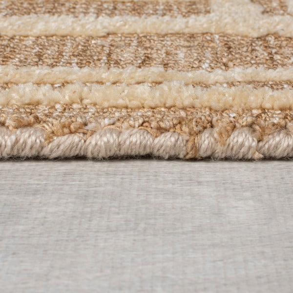 Smėlio spalvos kilimas 80x300 cm Elliot – Flair Rugs-image-4