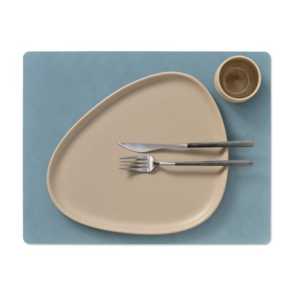 Iš eko odos padėkliukas 35x45 cm Square L Nupo – LIND DNA-image-1