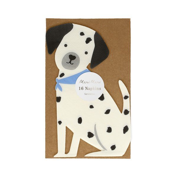 Iš popieriaus servetėlės 16 vnt. Puppy – Meri Meri-image-1