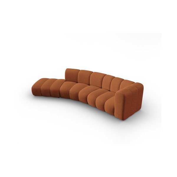 Kampinė sofa vario spalvos (su kairiuoju kampu) Lupine – Micadoni Home-image-3