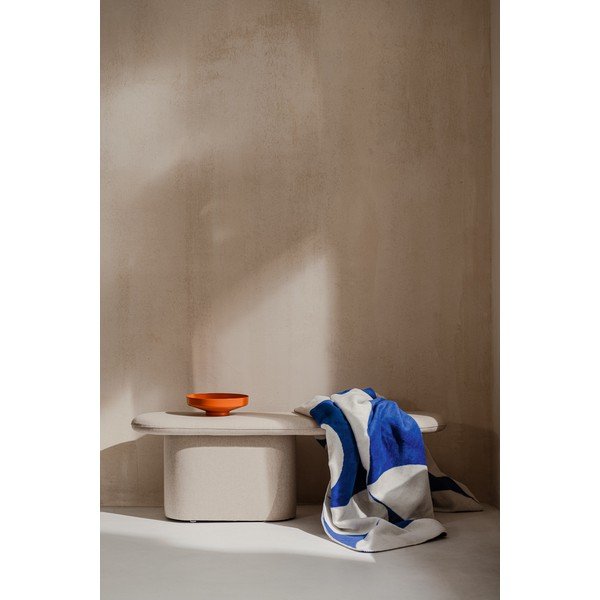 Mėlynos spalvos/kreminės spalvos antklodė ir pledas 150x200 cm Tul – noo.ma-image-2