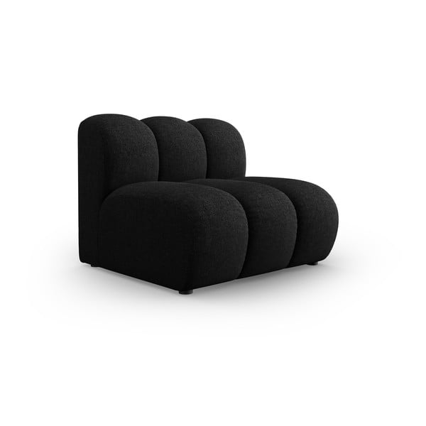 Modulinė sofa juodos spalvos/antracito spalvos (modulinė) Lupine – Micadoni Home-image-1