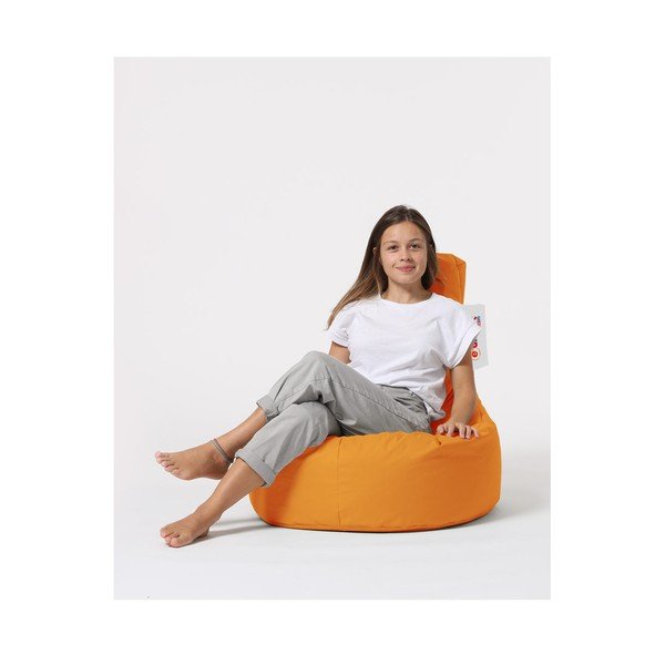 Sėdmaišis oranžinės spalvos Lina – Floriane Garden-image-2