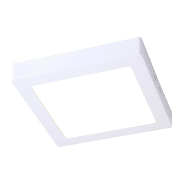 Baltas kvadratinis lubinis šviestuvas SULION, 30 x 30 cm