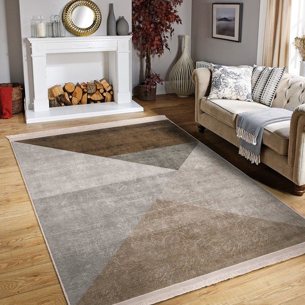 Smėlio spalvos kiliminė danga 80x200 cm - Mila Home-image-1