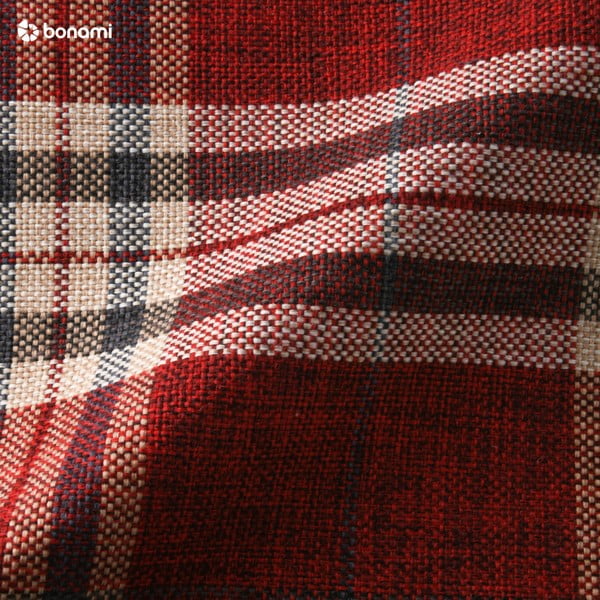 Raudonas languotas krėslas Max Winzer Lorris-image-1