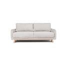 Sulankstoma sofa smėlio spalvos iš kordinio velveto 218 cm Tori – Bonami Selection