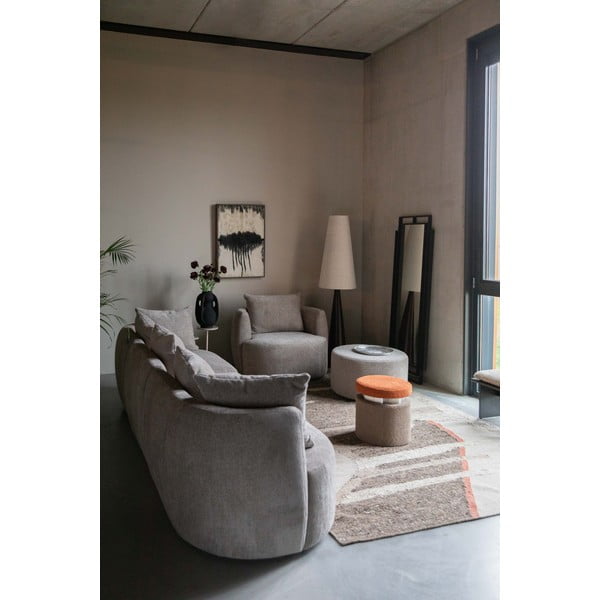 Šviesiai rudos spalvos sofa 210 cm Rocca – Dutchbone-image-1