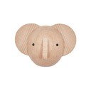 Sieninis natūralios spalvos iš buko masyvo kablys Elephant – OYOY Mini