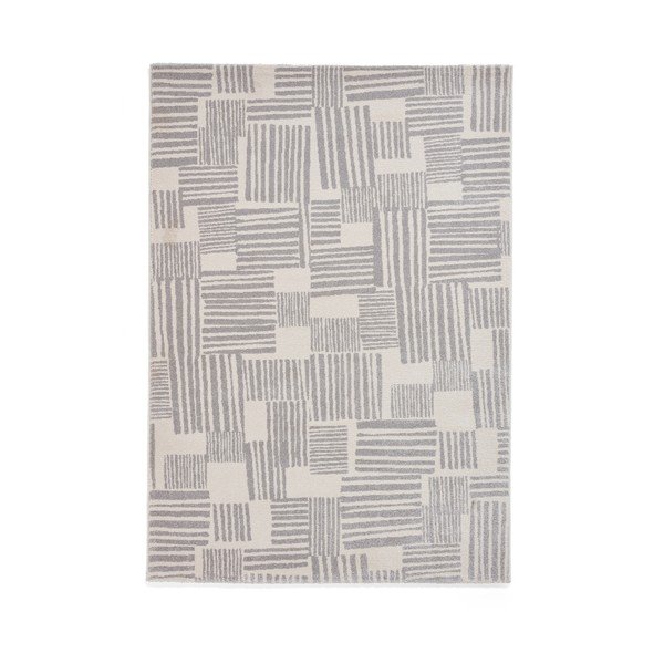 Kilimas šviesiai pilkos spalvos 120x170 cm Blocks – Catherine Lansfield