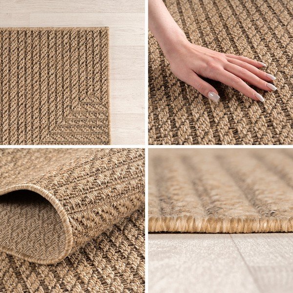 Rudos spalvos lauko ir vidaus kilimas 280x370 cm Timber – Ayyildiz Carpets-image-3