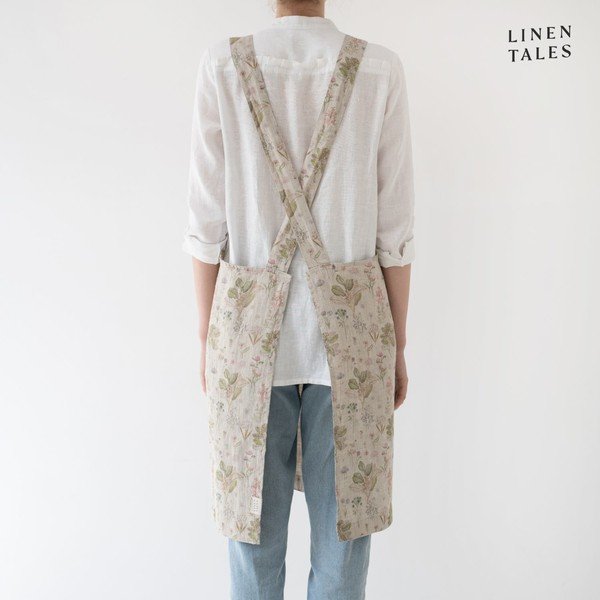 Lininė prijuostė Crossback - Linen Tales-image-2