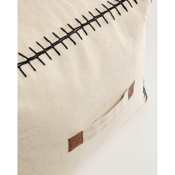 Smėlio spalvos pufas Anahi – Kave Home-image-3