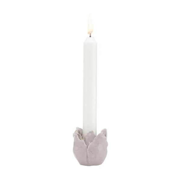 Akmens masės žvakidė A Simple Mess Svir Lilac Ash, ⌀ 7 cm