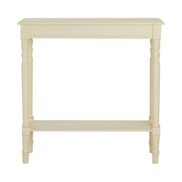 Dramblio kaulo spalvos iš pušies masyvo konsolinis staliukas 30x80 cm Heritage – Premier Housewares-image-3