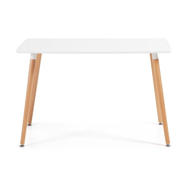 Bukmedžio medienos valgomojo stalas Kave Home Daw, 120 x 75 cm-image-1