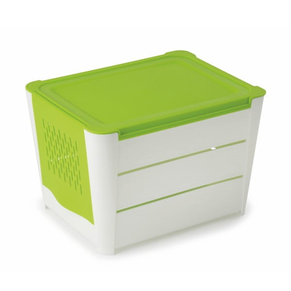 Baltos ir žalios spalvos bulvių laikymo dėžė Snips Potatoes-image-1