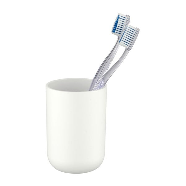 Baltas dantų šepetėlio puodelis Wenko Brasil