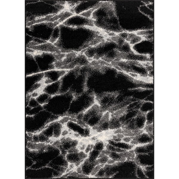 Kilimas juodos ir baltos spalvos 133x180 cm Avanti – FD
