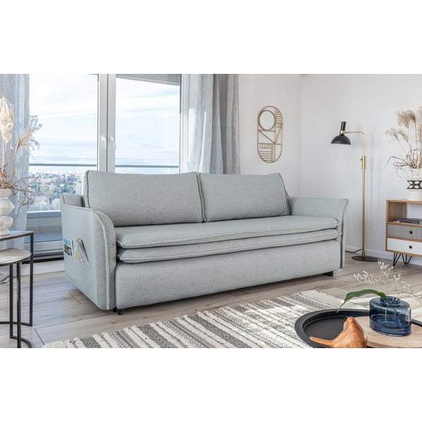 Šviesiai pilka sofa-lova Miuform Charming Charlie-image-4