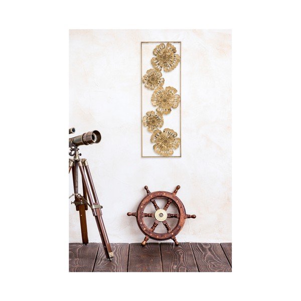 Auksinė geležinė sienų dekoracija Mauro Ferretti Luxy Natura-image-2