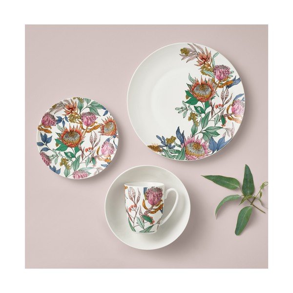 Lėkštės baltos spalvos iš porceliano  6 vnt. ø 27,5 cm Waratah – Maxwell & Williams-image-1