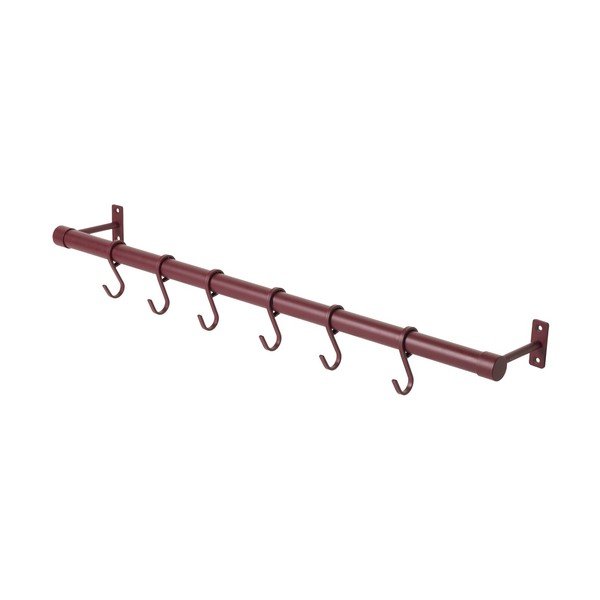 Bordo spalvos iš nerūdijančio plieno sieninė lentyna 70 cm Hang-It – Mette Ditmer Denmark