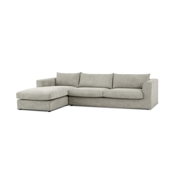 Kampinė sofa šviesiai pilkos spalvos (su kairiuoju kampu) Asgard – Scandic-image-2