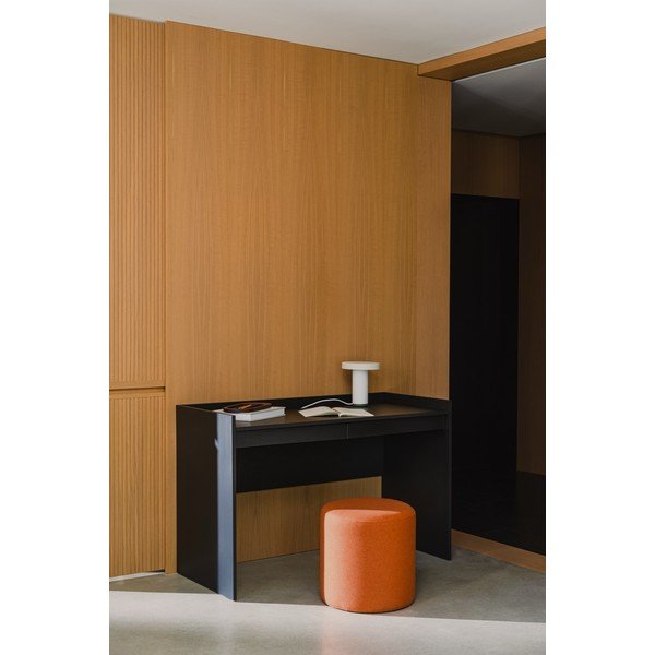 Terakotos spalvos pufas iš vilnos Folk – noo.ma-image-1