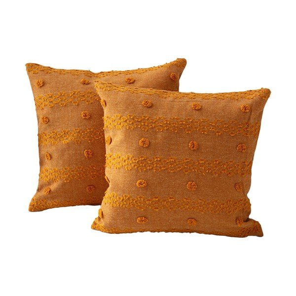 Dekoratyviniai pagalvių užvalkalai 2 vnt. 43x43 cm Tuffet – Mioli Decor