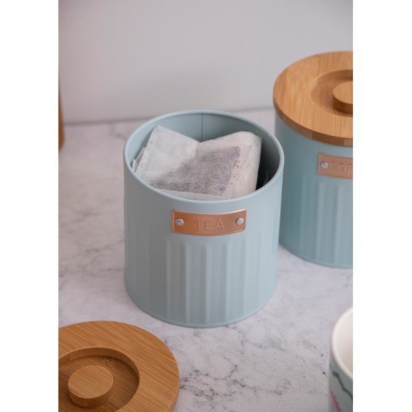 Iš plieno maisto laikymo indai 3 vnt. kavai/arbatai – Kitchen Craft-image-2