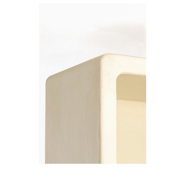 Knygų spinta  smėlio spalvos 60x190 cm Naluno – Light & Living-image-2