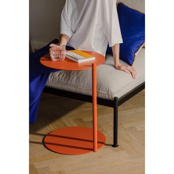 Iš plieno apvalios formos šoninis stalas 41x40 cm Ande – noo.ma-image-3