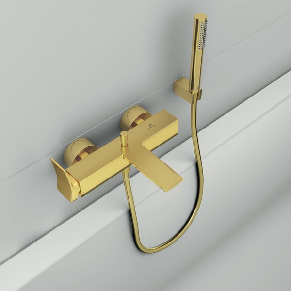 Iš metalo dušo galvutė auksinės spalvos IdealRain – Ideal Standard-image-2