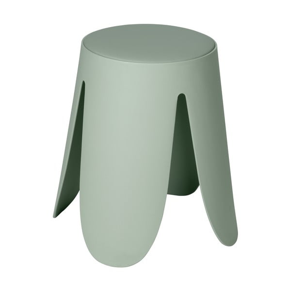 Šalavijo spalvos iš plastiko galima dėti viena ant kitos taburetė Comiso – Wenko
