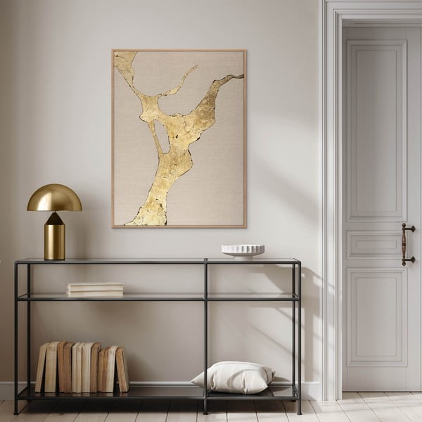 Paveikslas tapyba rankomis (tapyba) 90x120 cm Wild Horizon Gold – Malerifabrikken-image-1