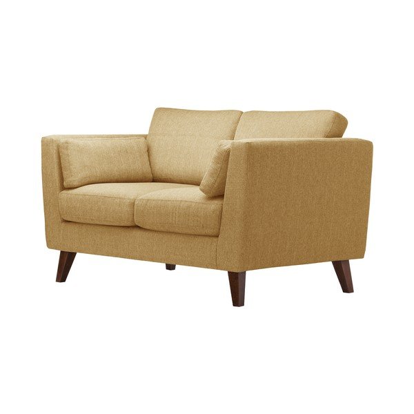 Geltonos spalvos sofa Jalouse Maison Elisa, 152 cm-image-2