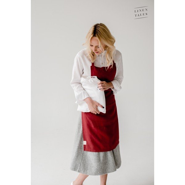 Lininė prijuostė Linen Tales Daily Apron, 80 x 55 cm-image-2