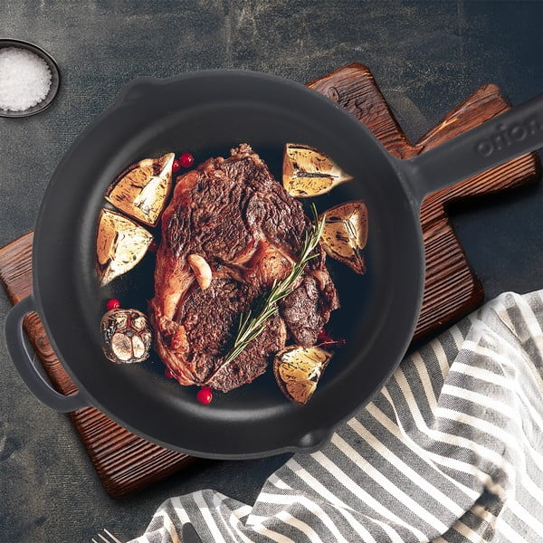 Keptuvė iš ketaus ø 26 cm LITINA SMALT – Orion-image-1