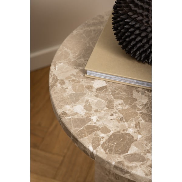 Iš marmuro apvalios formos šoninis stalas ø 50 cm Naxos – Actona-image-2
