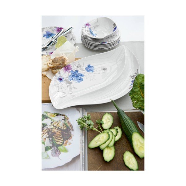 Porcelianinis serviravimo padėklas su gėlių motyvais Villeroy & Boch Mariefleur Serve, 50 x 30 cm-image-1