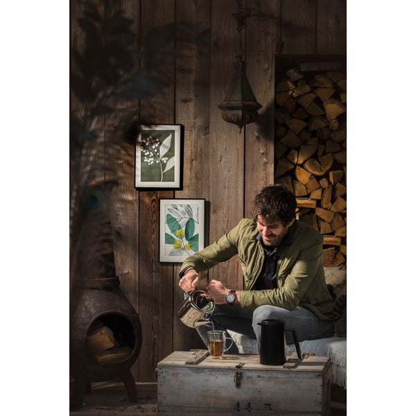 Juodos spalvos metalo prancūziškas presas San Marco - Leopold Vienna-image-1