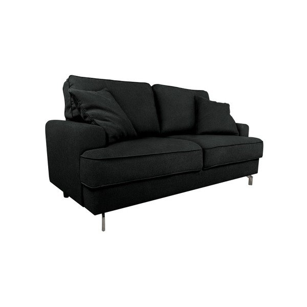 Juoda dvivietė sofa "Kooko Home Rumba-image-1